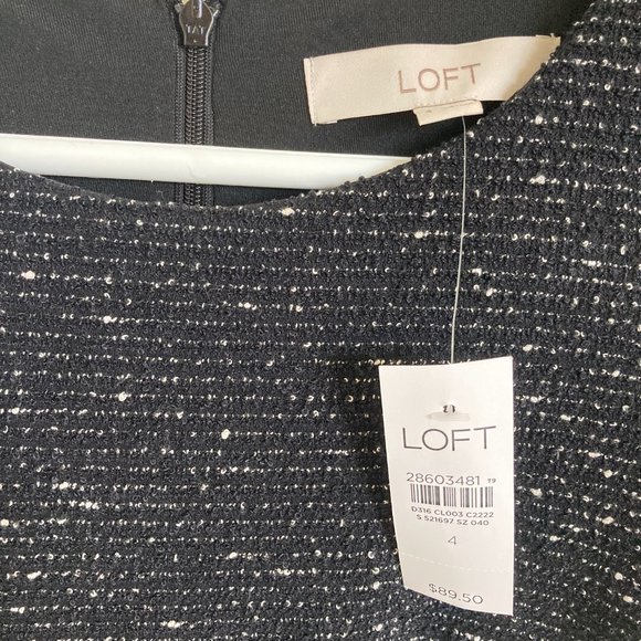 NWT Textured Velvet Belted Dress - Picture 5 of 5